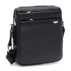 Чоловіча шкіряна сумка через плече Ricco Grande K1z210-black - Фотографія № 100