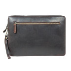 Кожаная папка на молнии Ashwood K40 BRN - Фото № 101