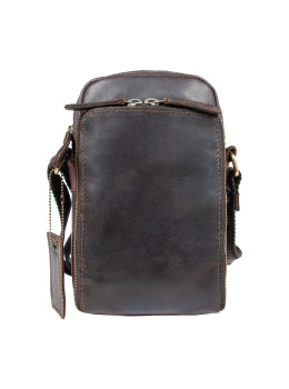 Сумка чоловіча для телефону Ashwood K41 Brown