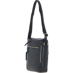 Шикарная мужская сумка через плечо из кожи Ashwood K42 Black (Черный) - Фото № 102