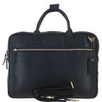 Чоловіча сумка для документів з натуральної шкіри Ashwood K46 Black - Фотографія № 100