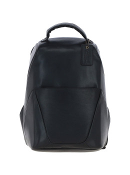 Стильний мужской рюкзак из натуральной кожи Ashwood K47 Black (Черный)