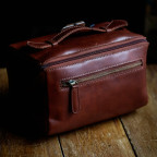 Шкіряна косметичка-несесер Ashwood K49 Chestnut - Фотографія № 106