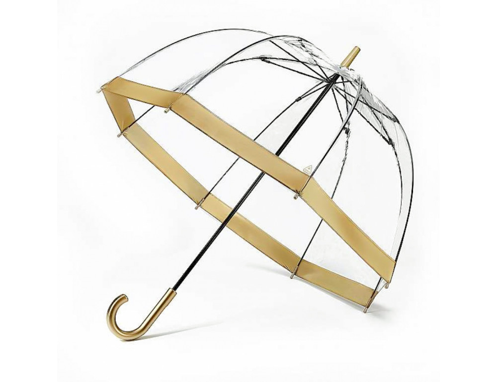 Парасолька жіноча Fulton L041-005804 Birdcage-1 Gold - Фотографія № 5