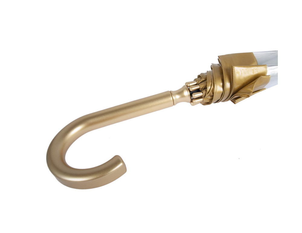 Парасолька жіноча Fulton L041-005804 Birdcage-1 Gold - Фотографія № 7