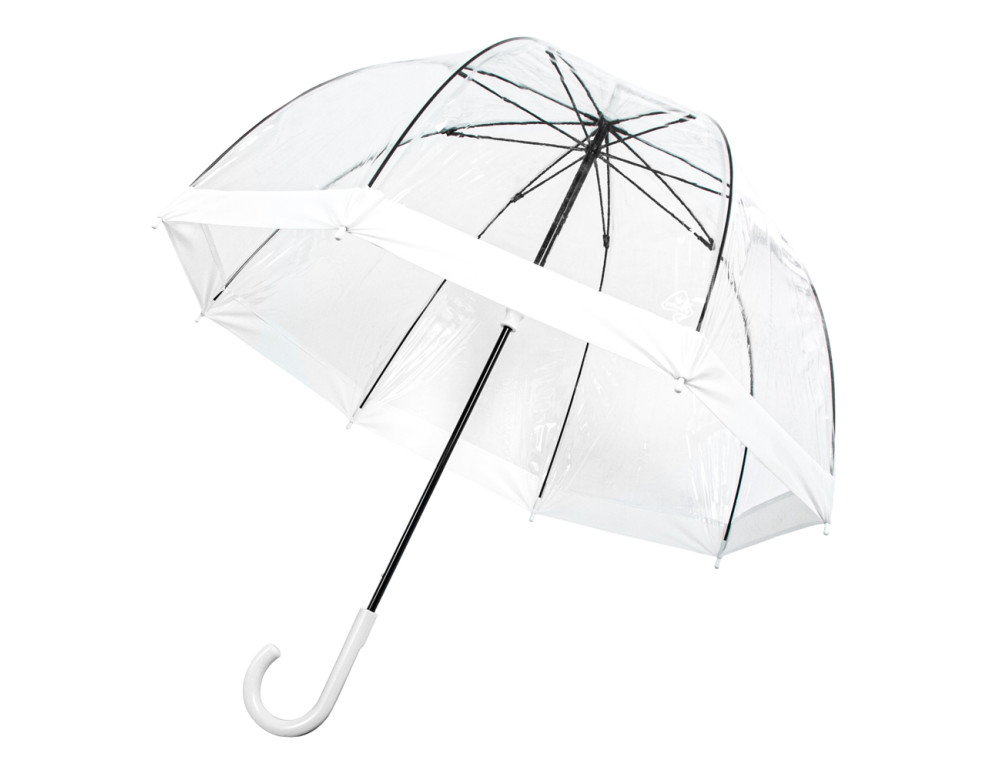 Парасолька жіноча Fulton L041-015582 Birdcage-1 White - Фотографія № 8