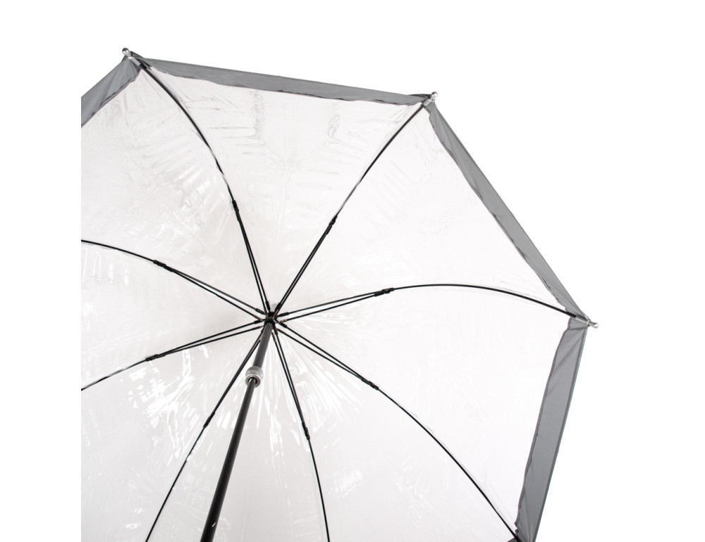 Парасолька жіноча Fulton L041-015599 Birdcage-1 Silver - Фотографія № 7