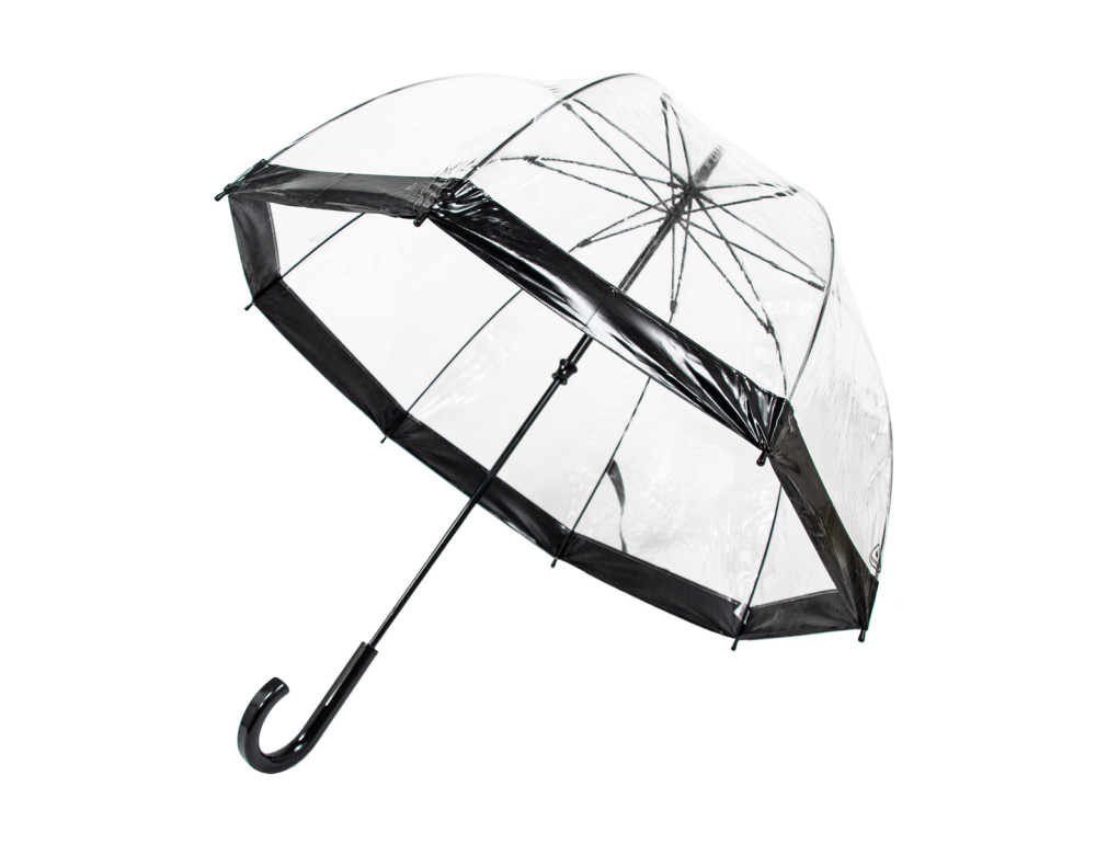 Парасолька жіноча Fulton L041-015605 Birdcage-1 Black - Фотографія № 7