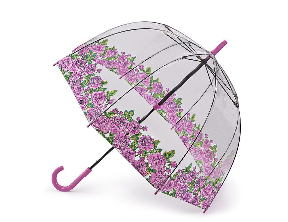 Парасолька-тростина жіноча Fulton Birdcage-2 L042 Coming Up Roses (Розы) - Фотографія № 1 Парасолька-тростина жіноча Fulton Birdcage-2 L042 Coming Up Roses (Розы) - Фотографія № 1