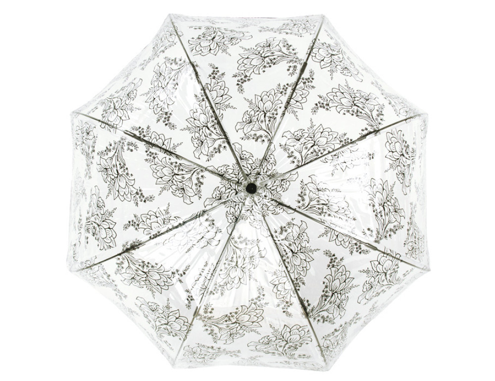 Парасолька жіноча Fulton Birdcage-2 L042 Stencil Floral (Кружевные цветы) - Фотографія № 2