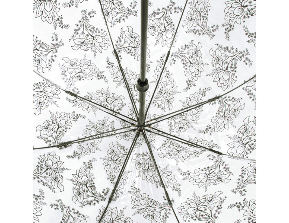 Парасолька жіноча Fulton Birdcage-2 L042 Stencil Floral (Кружевные цветы) - Фотографія № 6