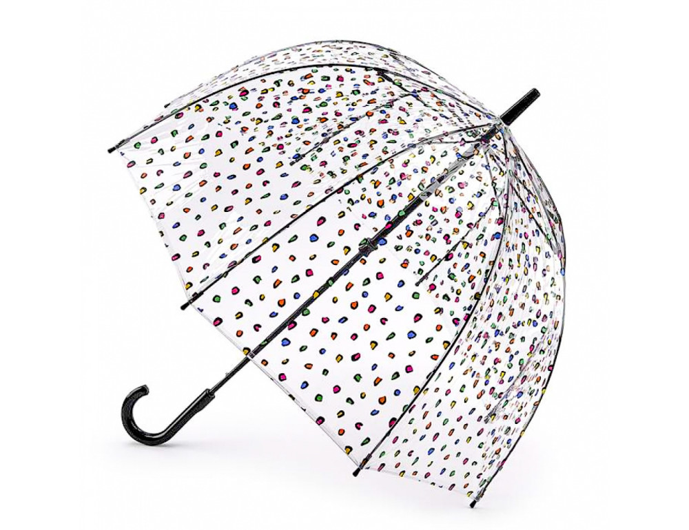 Парасолька-тростина жіноча Fulton Birdcage-2 L042 Candy Leopard (Конфетный леопард) - Фотографія № 1 Парасолька-тростина жіноча Fulton Birdcage-2 L042 Candy Leopard (Конфетный леопард) - Фотографія № 1