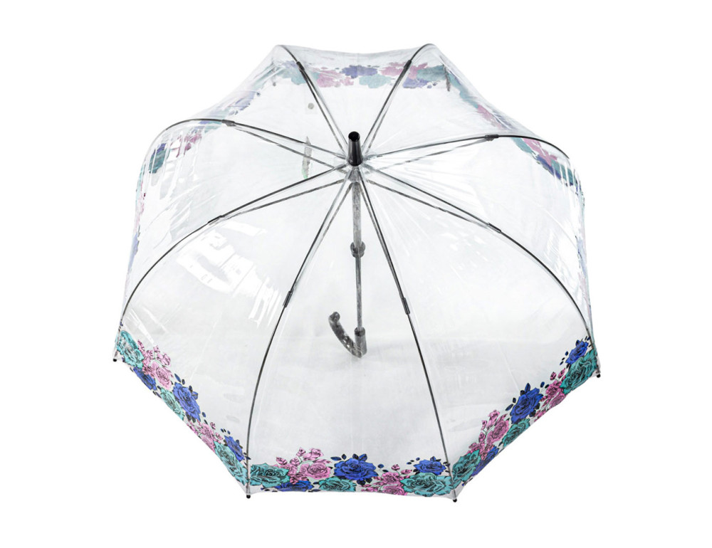 Парасоля велика з трояндами  жіноча Fulton Birdcage-2 L042 Moody Rose (Капризная Роза) - Фотографія № 4