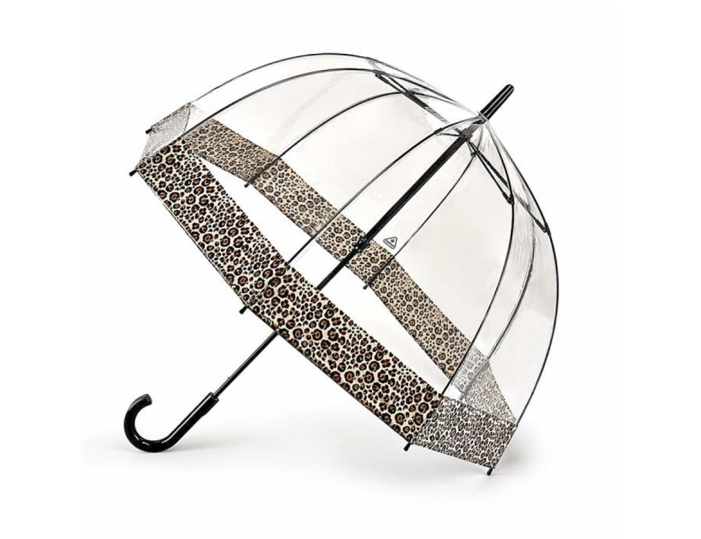 Парасолька жіноча прозора Fulton L042-039687 Birdcage-2 Puma Border - Фотографія № 1 Парасолька жіноча прозора Fulton L042-039687 Birdcage-2 Puma Border - Фотографія № 1