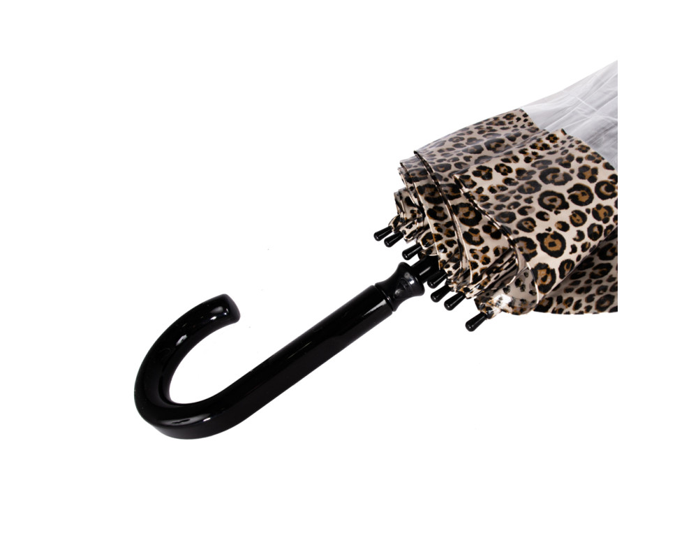 Парасолька жіноча прозора Fulton L042-039687 Birdcage-2 Puma Border - Фотографія № 7