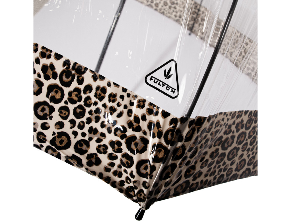 Парасолька жіноча прозора Fulton L042-039687 Birdcage-2 Puma Border - Фотографія № 9