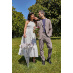 Парасолька жіноча прозора Fulton L042-039700 Birdcage-2 Wedding Floral Border - Фотографія № 103