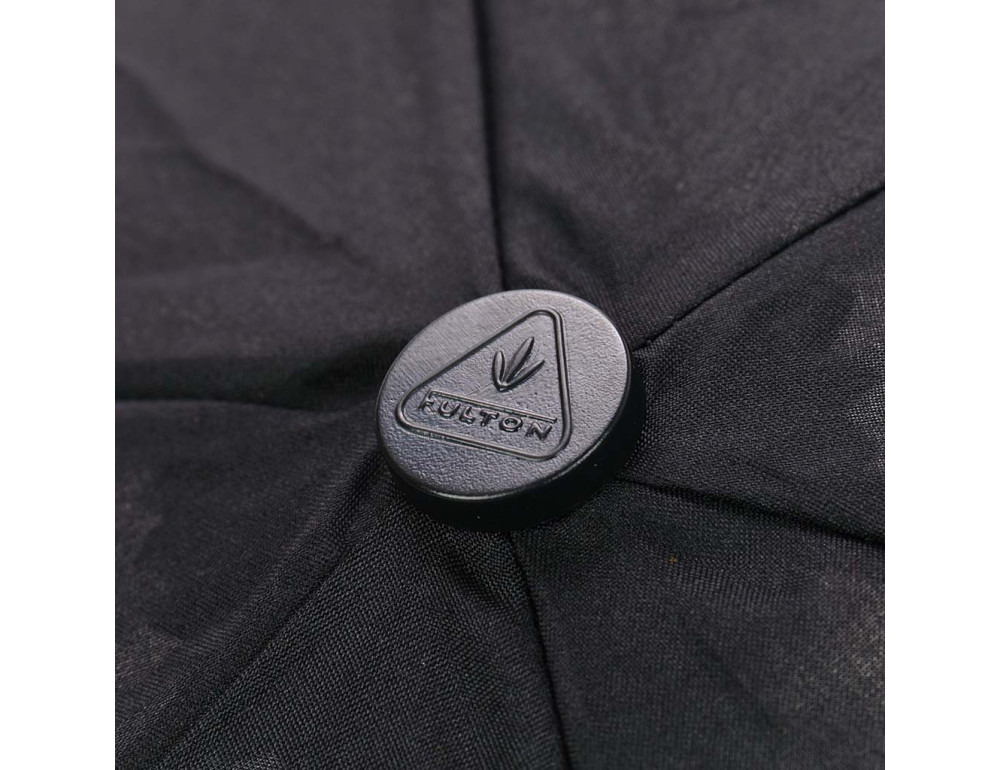 Парасолька Fulton Miniflat-1 L339 Black (Чорний) - Фотографія № 11