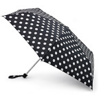 Парасолька жіноча Fulton Miniflat-2 L340 White Spot (Белый горох) - Фотографія № 100 Парасолька жіноча Fulton Miniflat-2 L340 White Spot (Белый горох) - Фотографія № 100