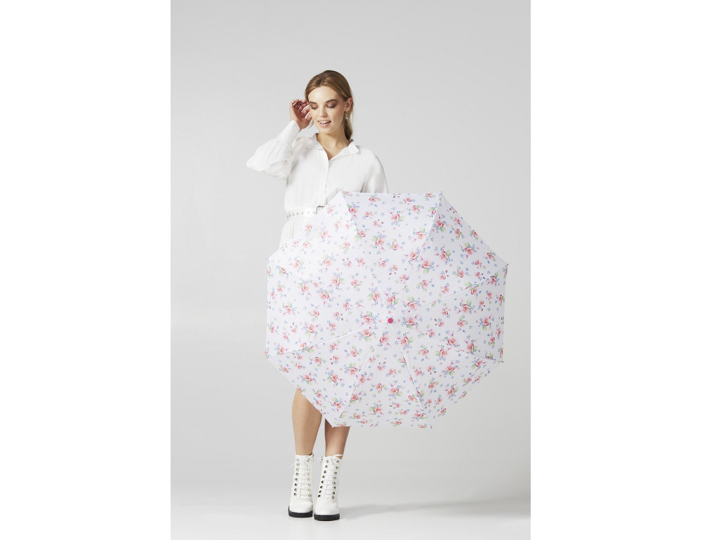 Парасолька жіноча Fulton L354 Minilite-2 Watercolor Blossom (Акварельный цветок) - Фотографія № 2