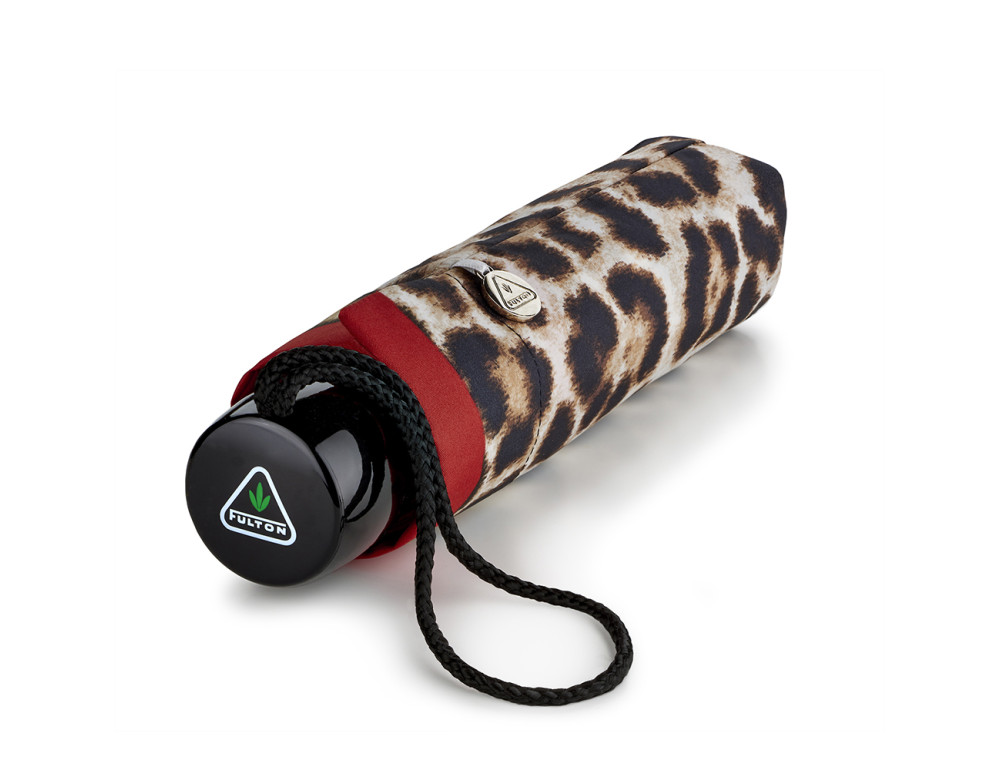 Парасолька жіноча Fulton L354-039748 Minilite-2 Lusterous Leopard - Фотографія № 3