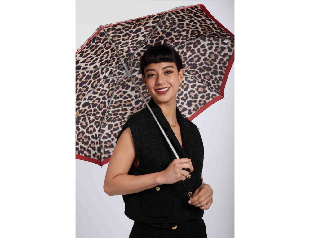 Парасолька жіноча Fulton L354-039748 Minilite-2 Lusterous Leopard - Фотографія № 4