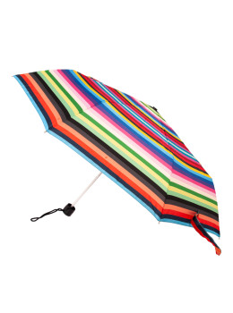 Парасолька жіноча Fulton L354- Minilite-2 Retro Stripe (Ретро полоса)