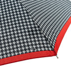 Парасолька жіноча Fulton L354-041154 Minilite-2 Houndstooth Red Border (Червона смуга) - Фотографія № 110