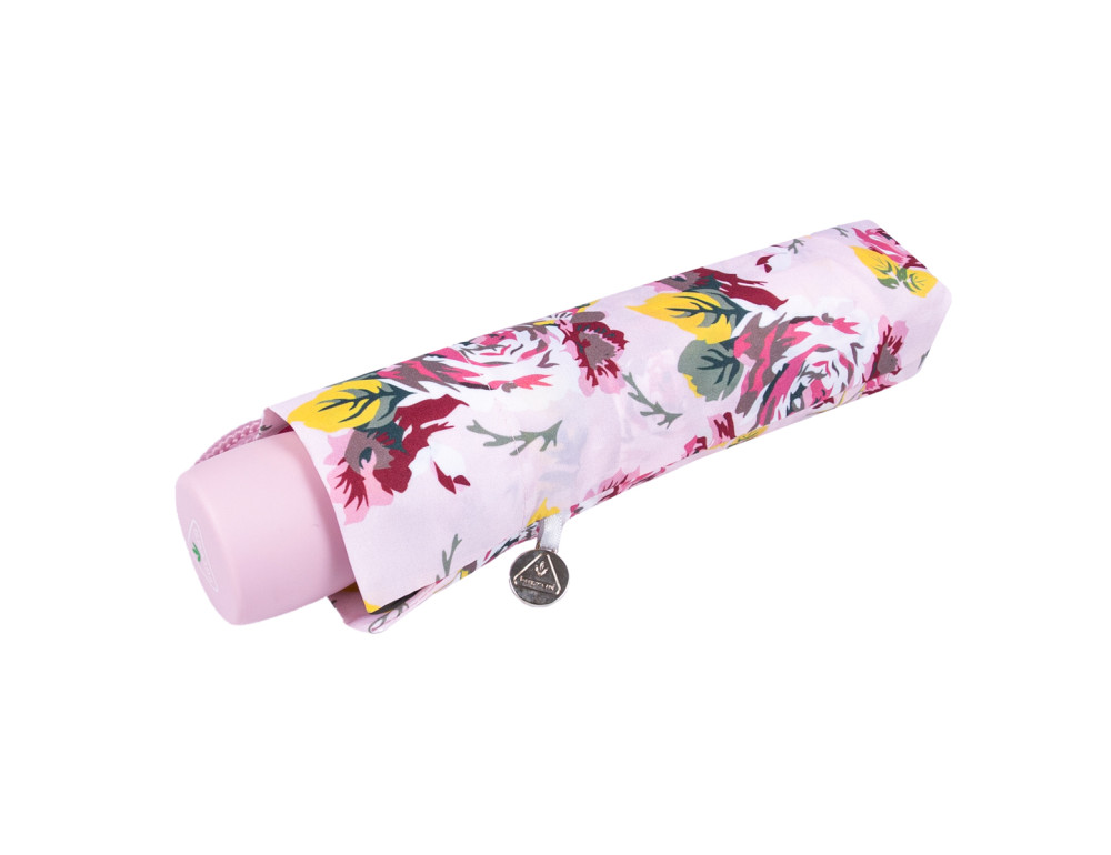 Парасолька жіноча Fulton L354-041161 Minilite-2 Pink Floral (Рожеві квіти) - Фотографія № 6