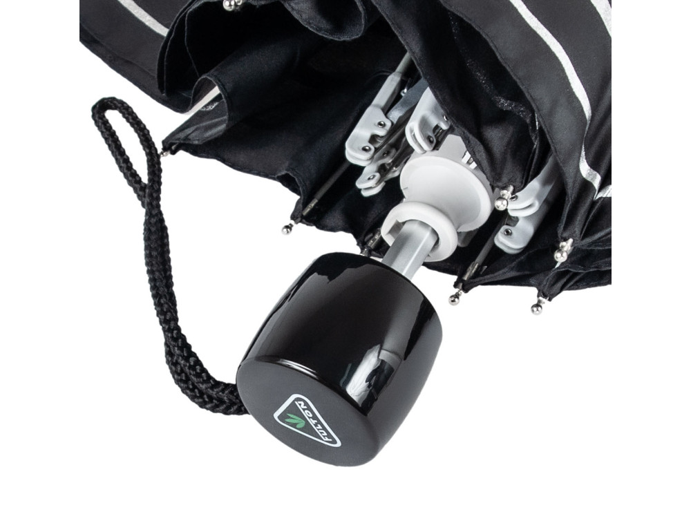 Парасолька жіноча Fulton L354-041178 Minilite-2 Silver Stripes (Срібні смуги) - Фотографія № 8