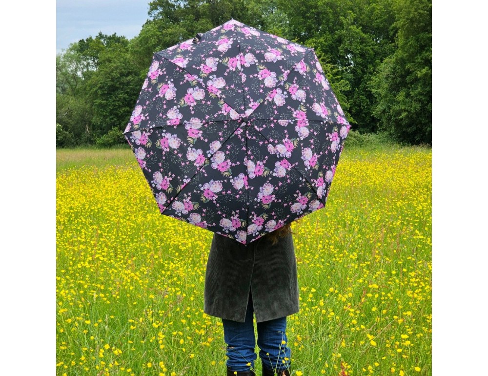 Парасолька жіноча Fulton L354-041666 Minilite-2 Delicate Floral (Ніжні квіти) - Фотографія № 3
