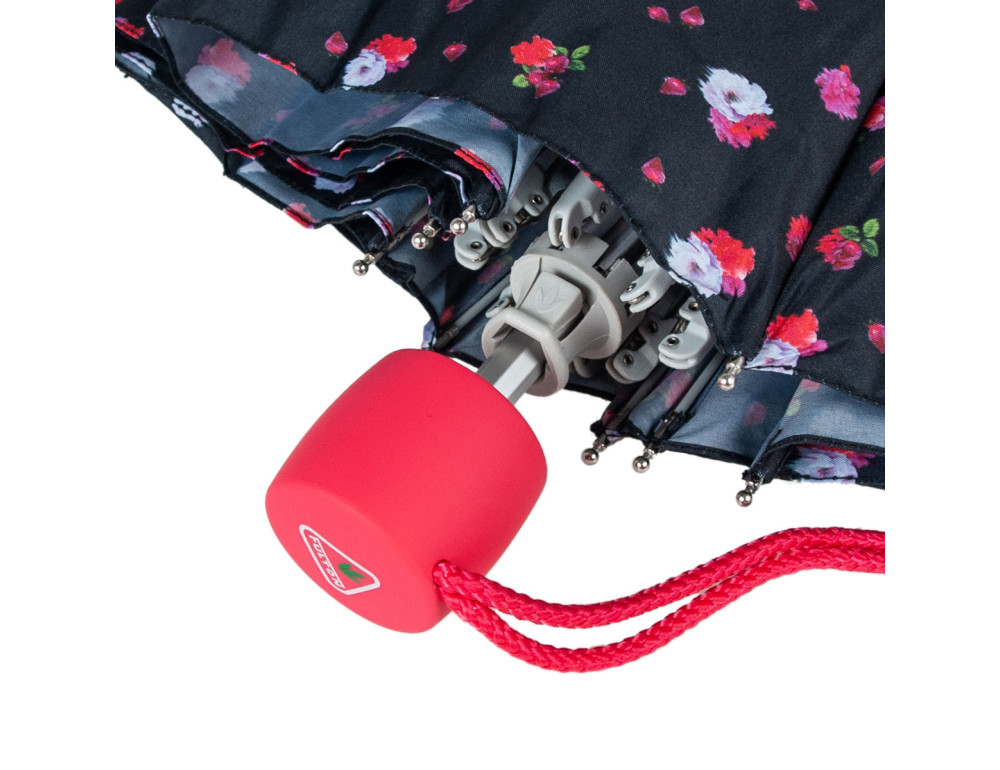 Парасолька жіноча Fulton L354-041680 Minilite-2 Strawberry Garden (Полуничний сад) - Фотографія № 9