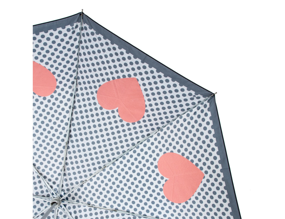 Парасоля жіноча Fulton L354-041697 Minilite-2 Love Heart Spot (Серця) - Фотографія № 12