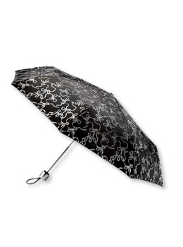 Парасолька жіноча Fulton L354-042052 Minilite-2 Glitter Bow (Блискучий бант)