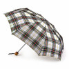 Парасолька жіноча Fulton Stowaway Deluxe-2 L450 White Stewart Tartan (Стюарт тартан)