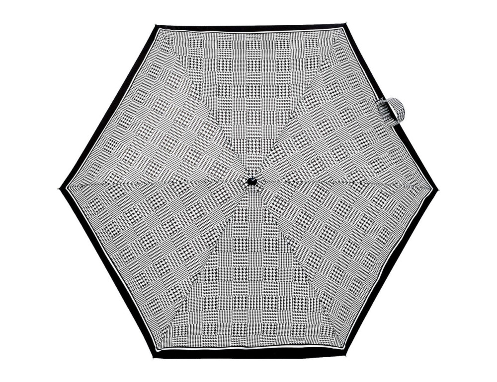 Міні парасолька жіноча Fulton Tiny-2 L501 Classics- Prince Of Wales Check (Гусиные лапки) - Фотографія № 4