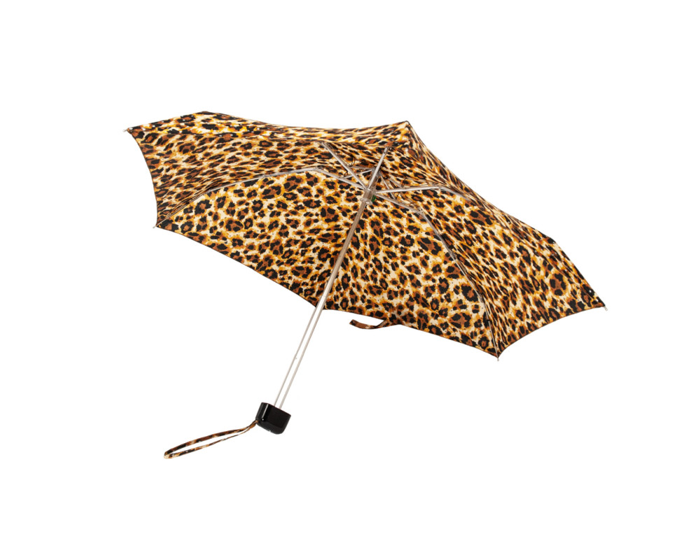 Міні парасолька жіноча Fulton L501 Tiny-2 Bling Leopard (Леопард с блестками) - Фотографія № 4