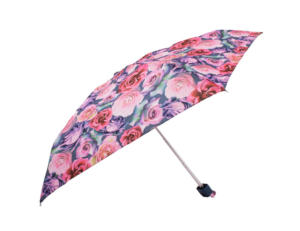Парасолька жіноча з трояндами Fulton L501-038666 Tiny-2 Powder Rose - Фотографія № 3