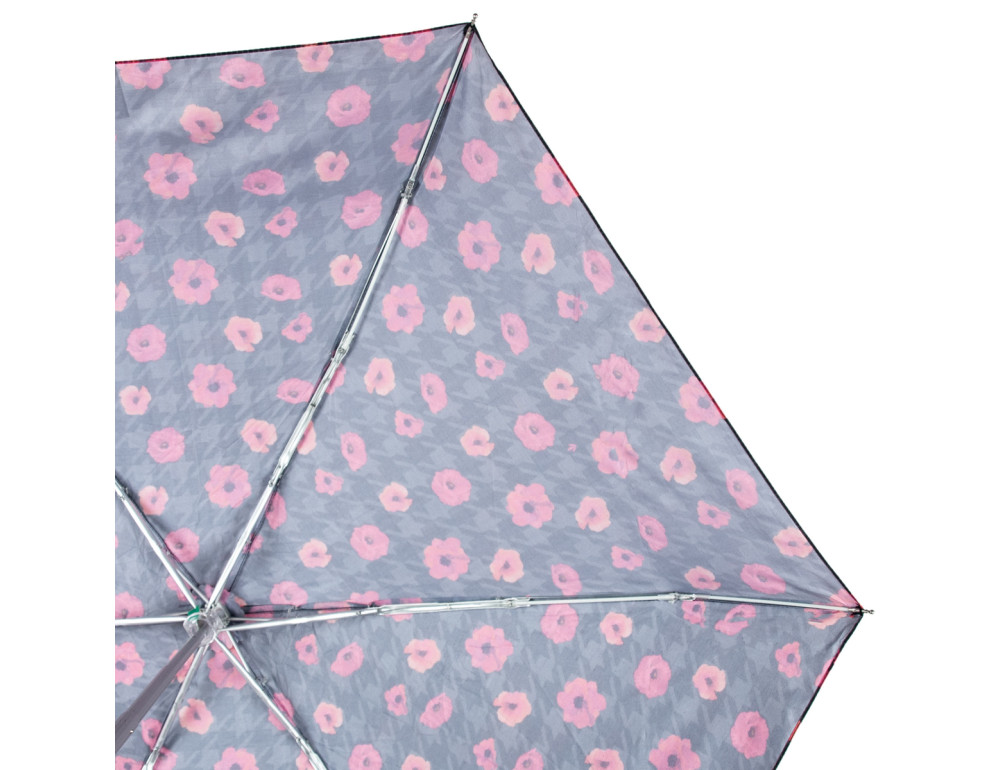Міні парасолька жіноча Fulton L501-038741 Tiny-2 Houndstooth Poppy (Макі) - Фотографія № 6