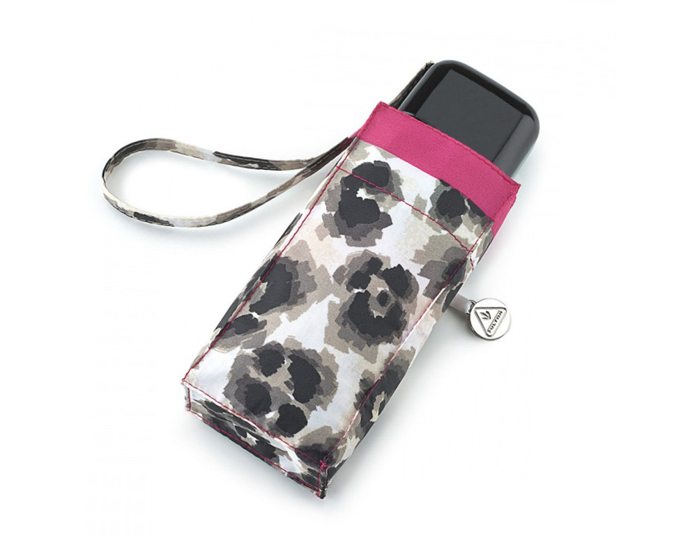 Міні парасолька жіноча L501-039359 Tiny-2 Leopard Border (Леопардова смуга) - Фотографія № 4