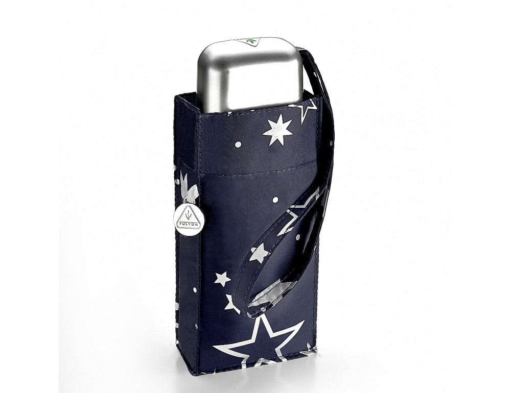Парасолька жіноча Fulton L501 Tiny-2 Night Sky (Нічне небо) - Фотографія № 5