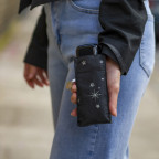 Парасолька жіноча Fulton L501-041086 Tiny-2 Glitter Stars Black (Блиск зірок) - Фотографія № 103