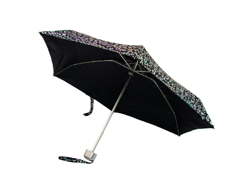 Мини зонт женский Fulton L501-04116 Tiny-2 Iridescent Leopard (Радужный леопард) - Фото № 6