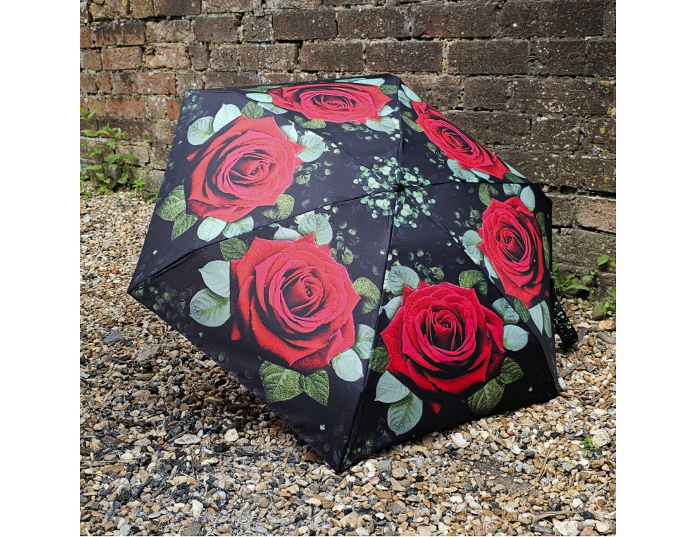 Парасолька жіноча Fulton L501-041635 Huge Rose (Велика троянда) - Фотографія № 5