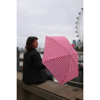 Женский мини зонт Fulton L501-042298 Tiny-2 Red Gingham (Красная клетка) - Фото № 104