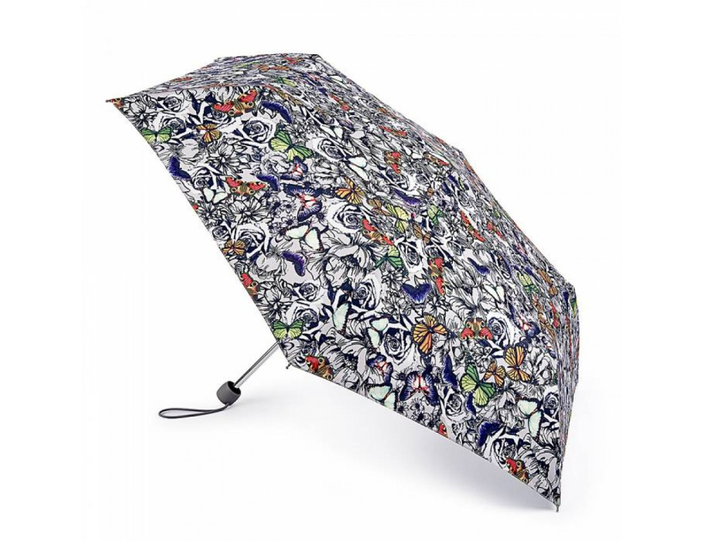 Парасолька жіноча Fulton Superslim-2 L553 Butterfly N Roses (Бабочки на розах) - Фотографія № 1 Парасолька жіноча Fulton Superslim-2 L553 Butterfly N Roses (Бабочки на розах) - Фотографія № 1