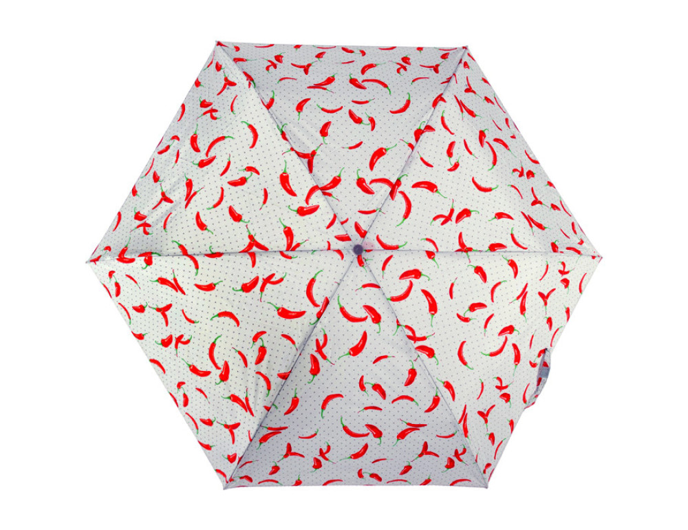 Зонт женский Fulton Superslim-2 L553 Hot Chilies (Горячие чили) - Фото № 2