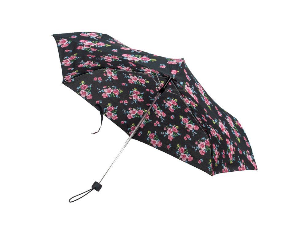 Парасолька жіноча з трояндами Fulton L553 Superslim-2 Regal Rose (Царская роза) - Фотографія № 3