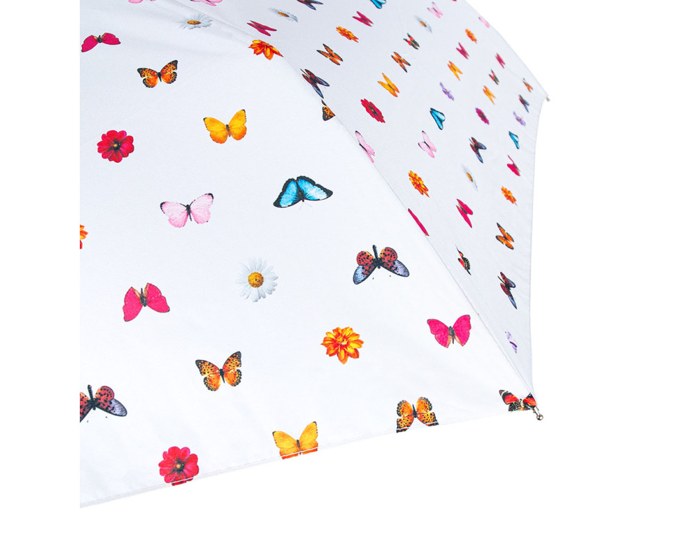 Парасолька жіноча Fulton L553-040997 Superslim-2 Butterflies & Flowers (Метелики та квіти) - Фотографія № 7