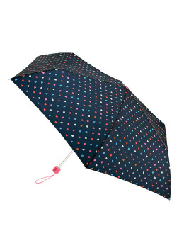Парасоля жіноча Fulton L553-041239 Superslim-2 Ditsy Hearts (Сердечки)